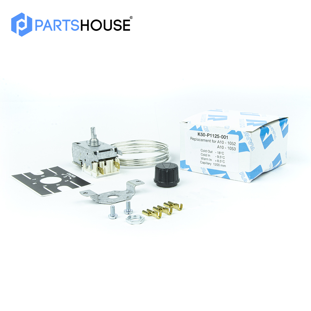 Danfoss 077B7100 Refrigerator Thermostat - Replacement For Single Door Refrigerators