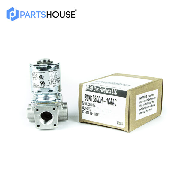 Baso BGA158CDH-1CAAC Válvula solenoide de 1/2" a 25 Vac