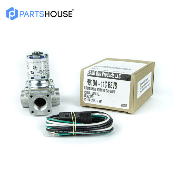 Baso H91DA-11C REVB Válvula solenoide de 1/2" a 120 V