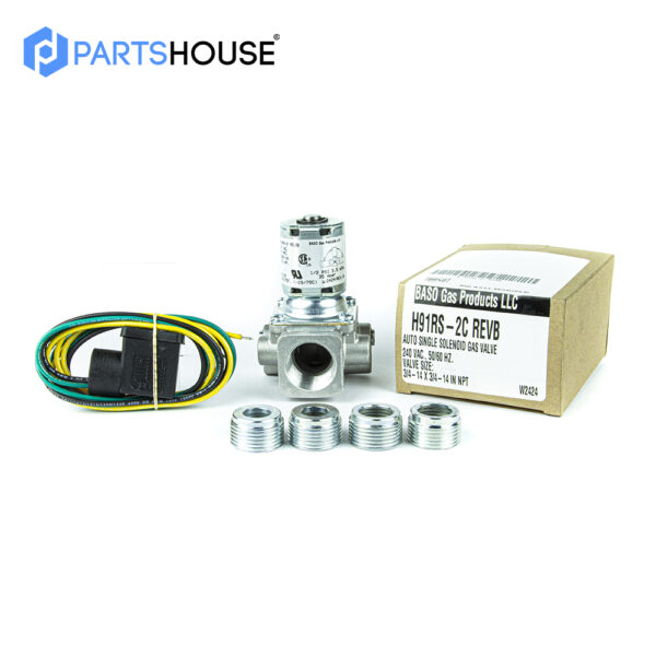 Baso H91RS-2C REVB Válvula solenoide de 3/4" a 208/240v