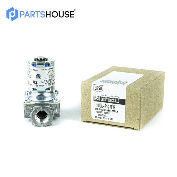 Baso H91CA-21C REVB Válvula solenoide de 3/8" a 120 V