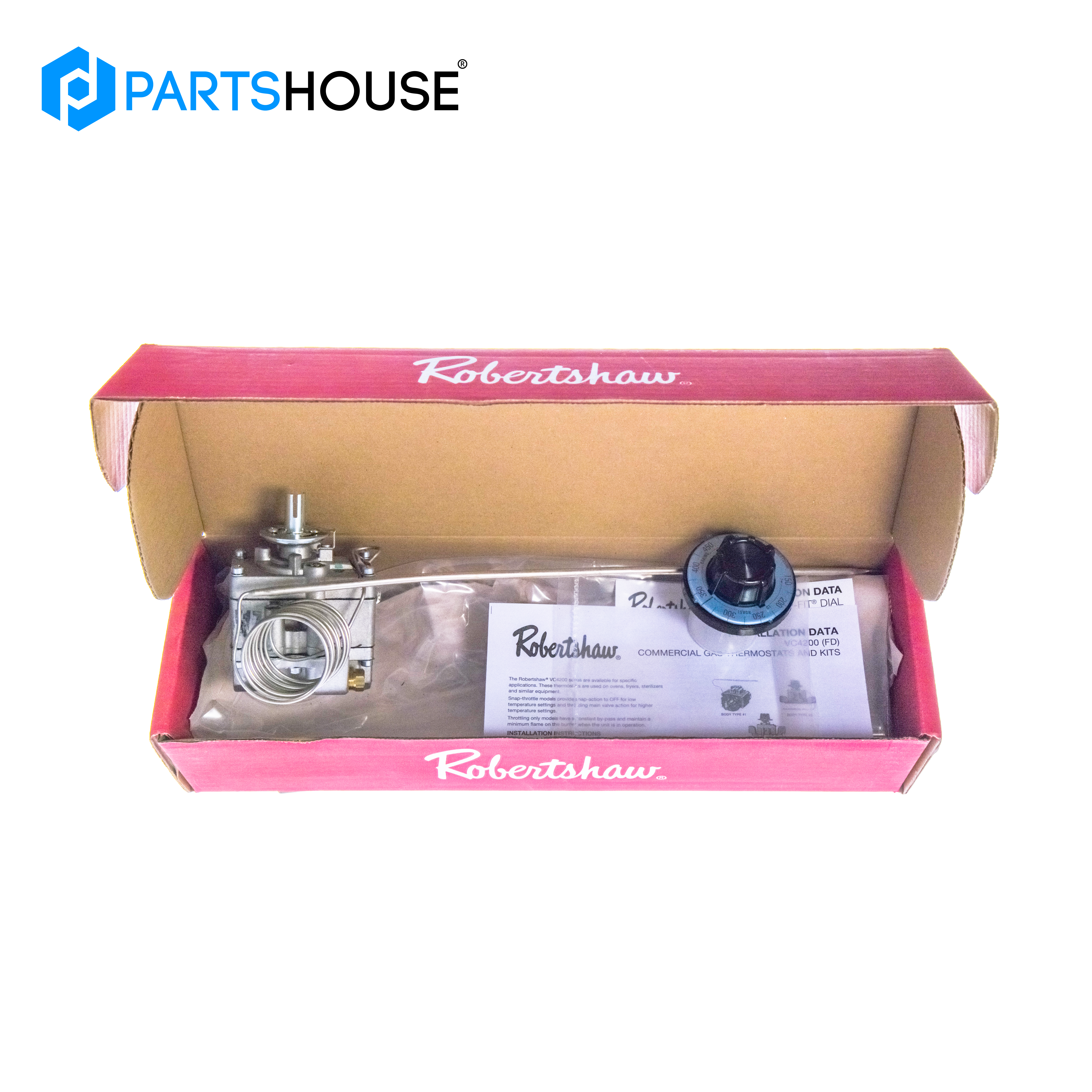 Robertshaw 4200-007 Termostato de gas FDO (FDO-1-04-48)